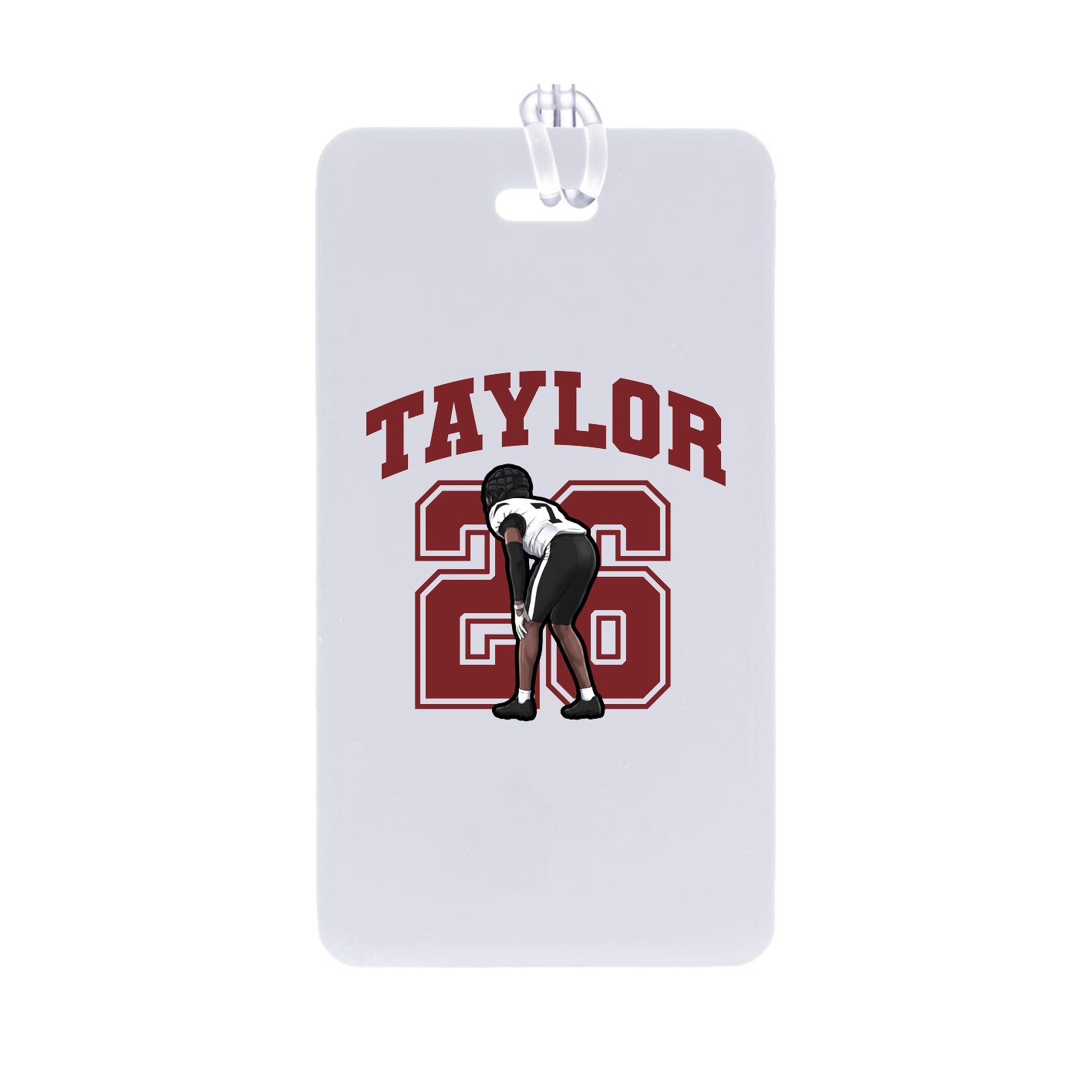 Bag Tag — Number in Classic