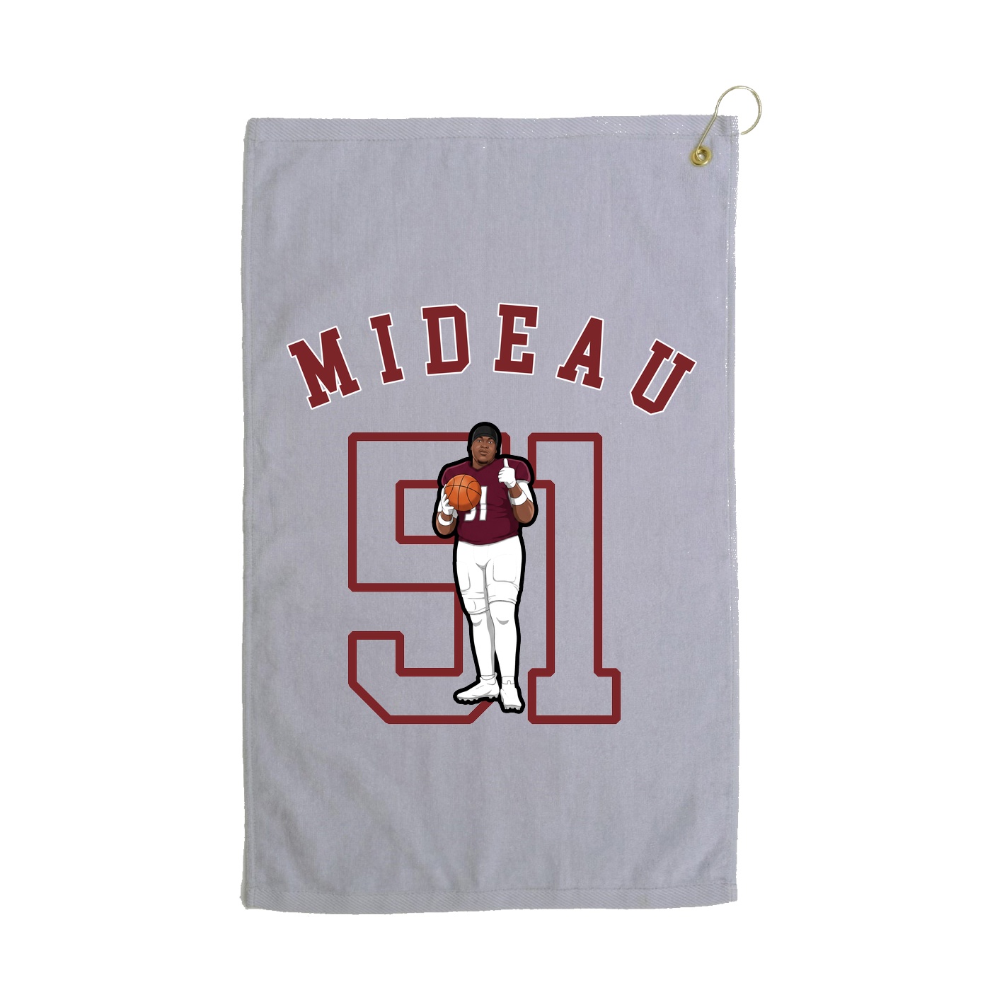 Golf Towel — Shirsey Arch in Grey