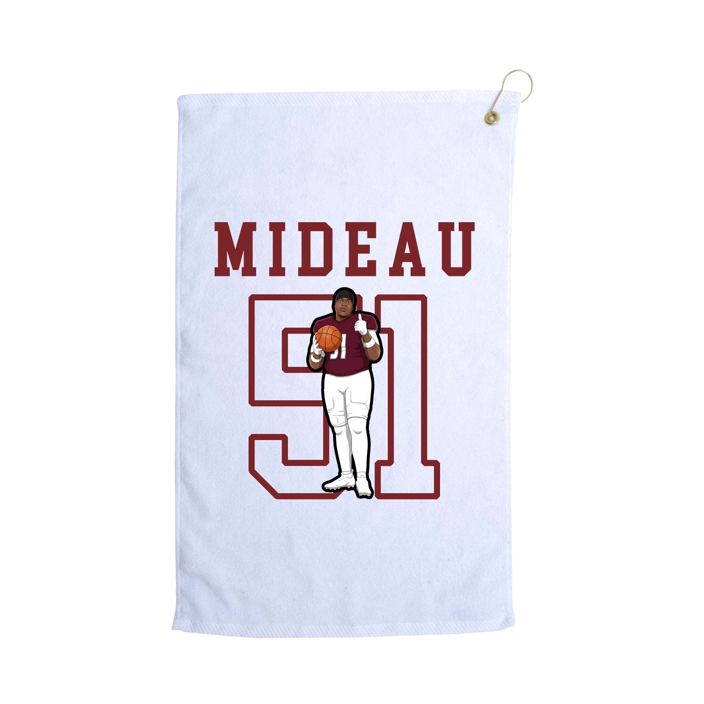 Golf Towel — Shirsey in White