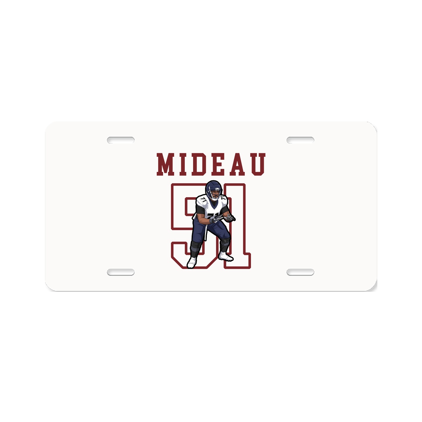 License Plate — Shirsey in Classic