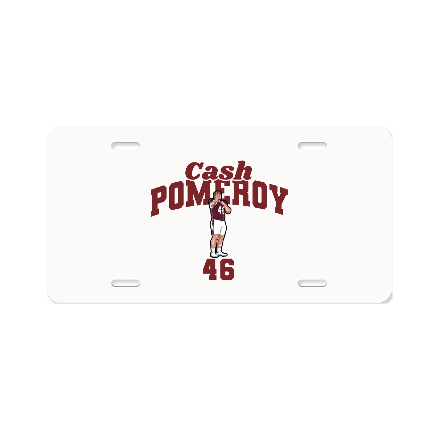 License Plate — Signature Arch in Classic