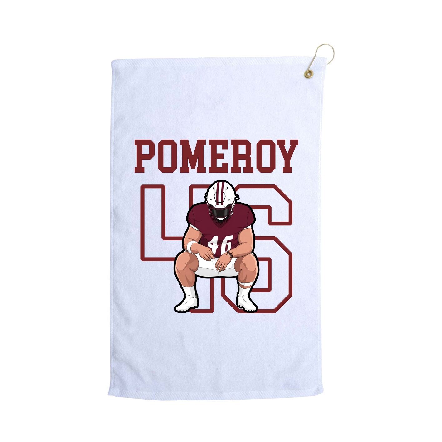 Golf Towel — Shirsey in White