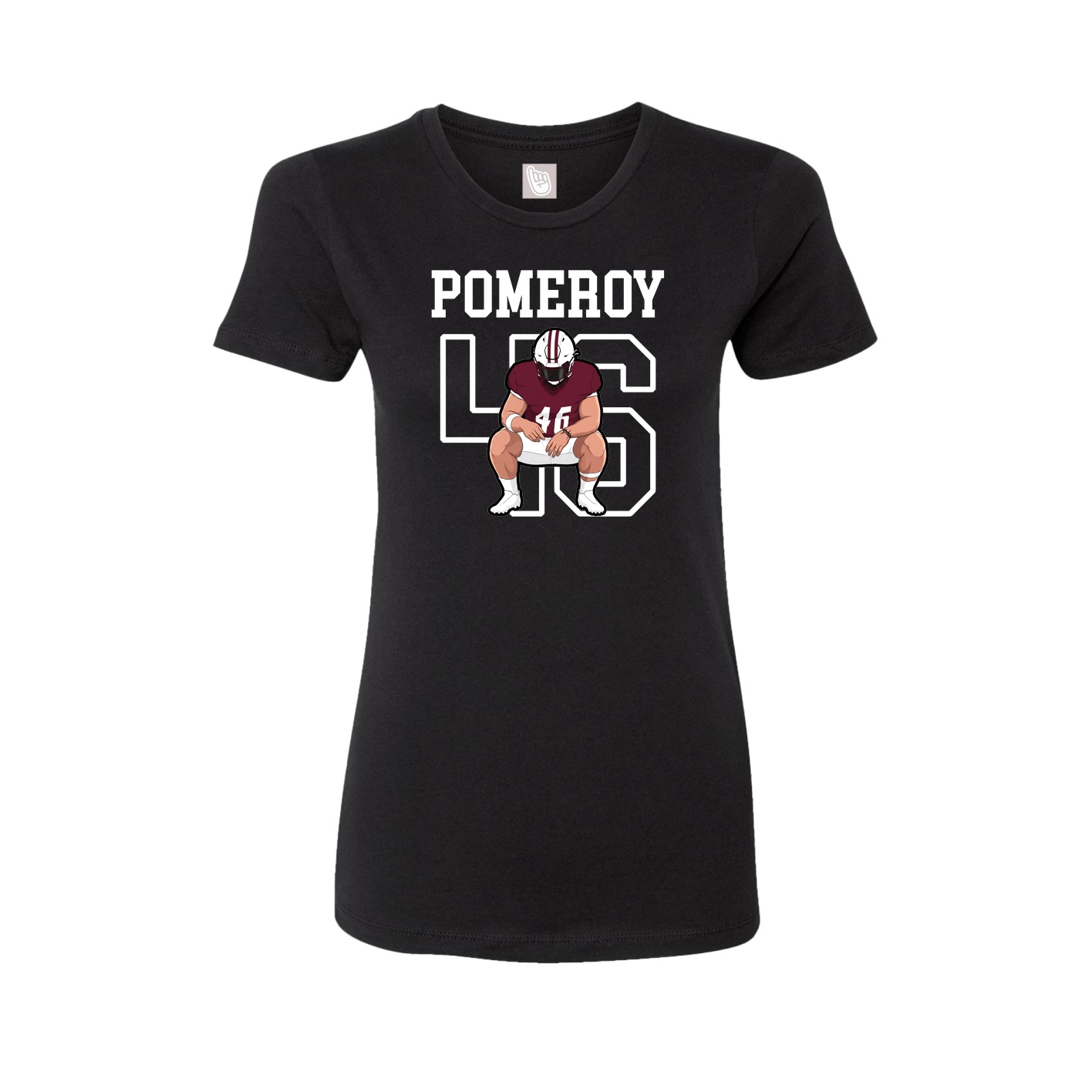 Fitted Women's Tee — Shirsey in Black