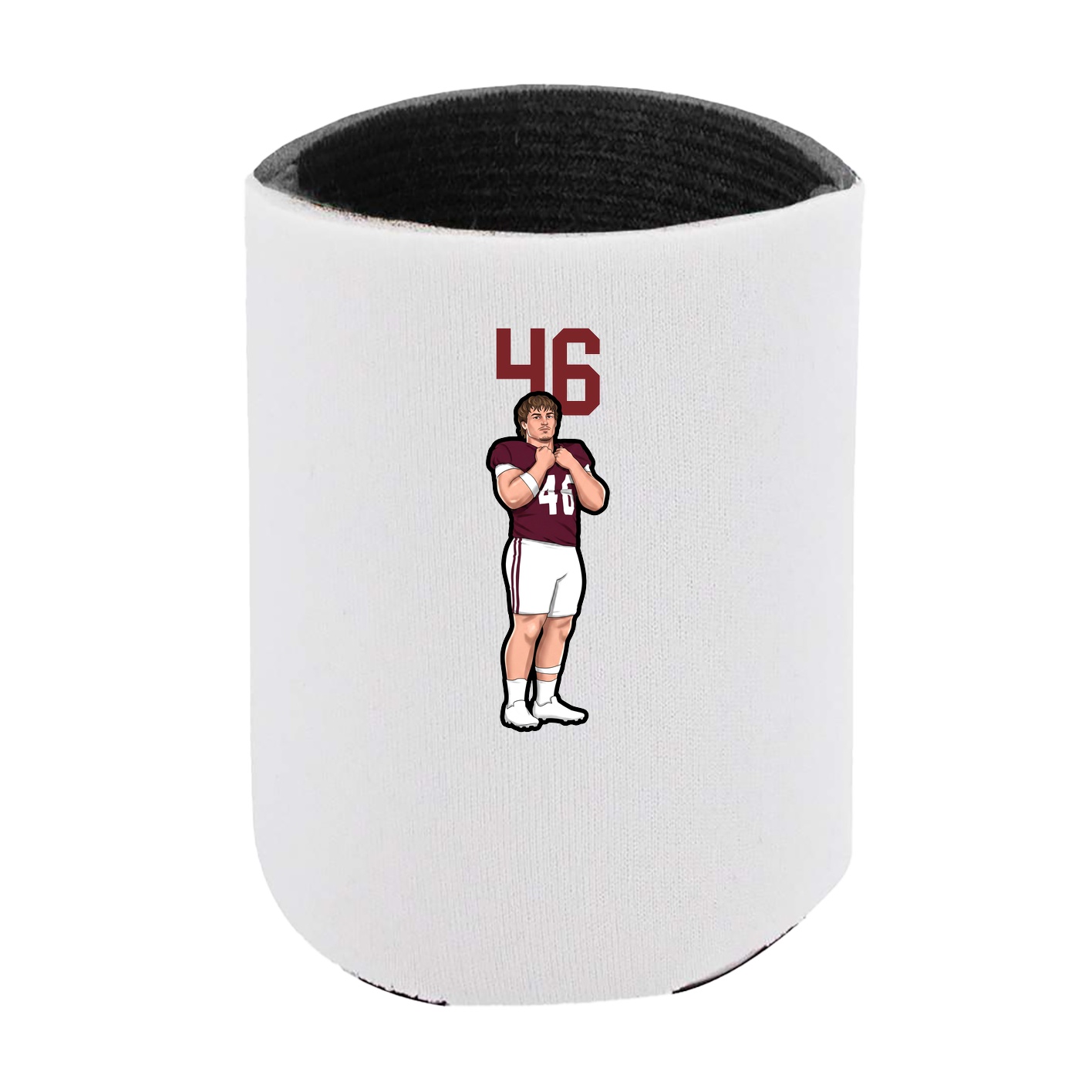 Can Holder — Number Top in White