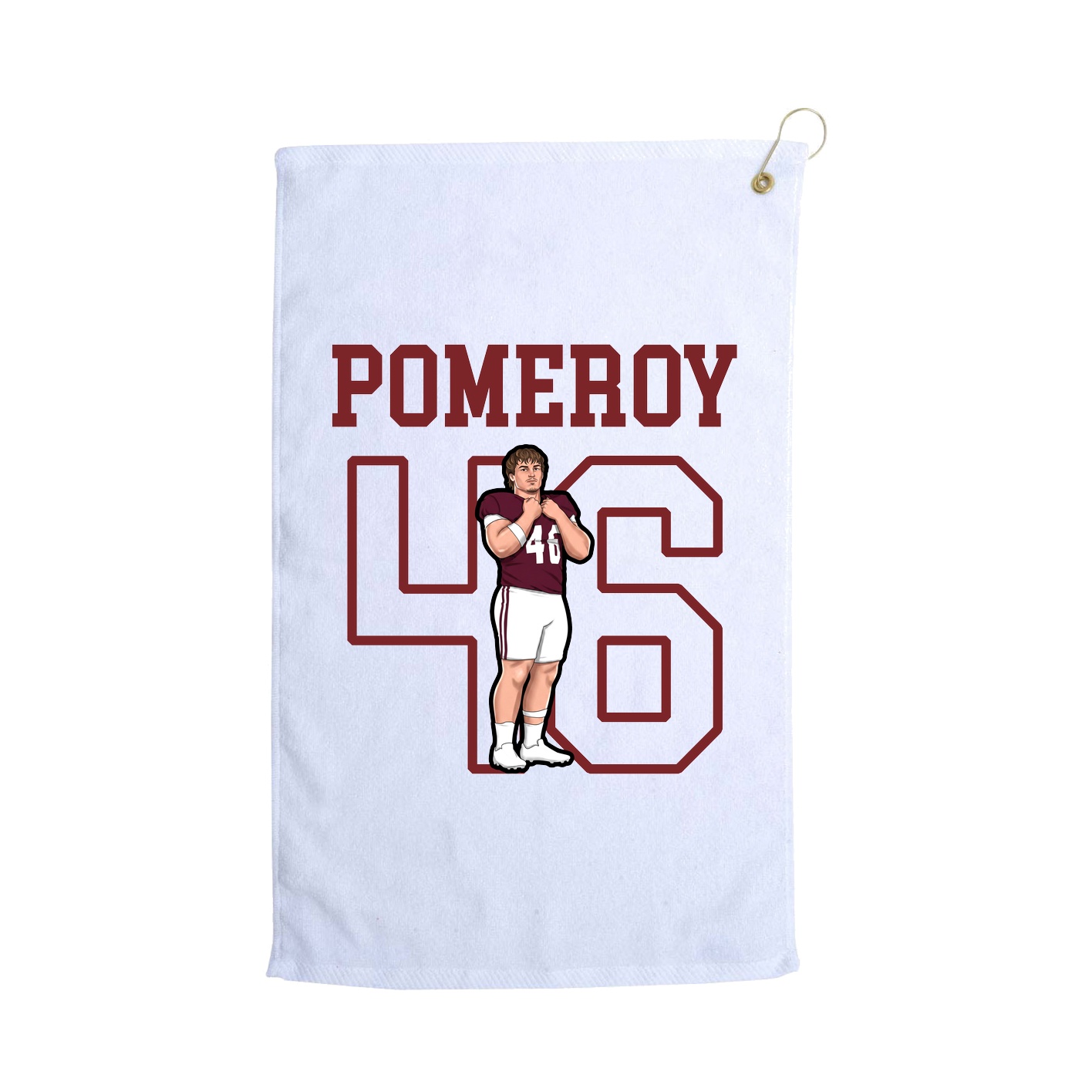 Golf Towel — Shirsey in White