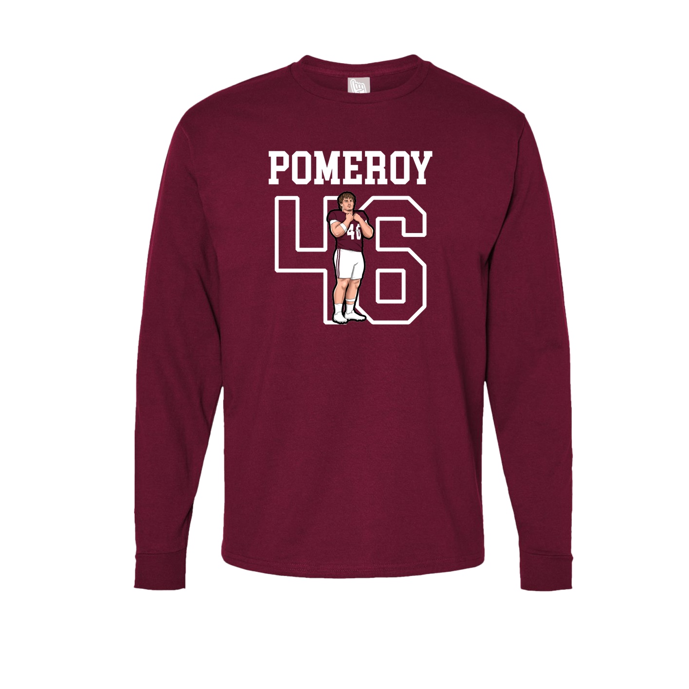 Long Sleeve Tee — Shirsey in Cardinal