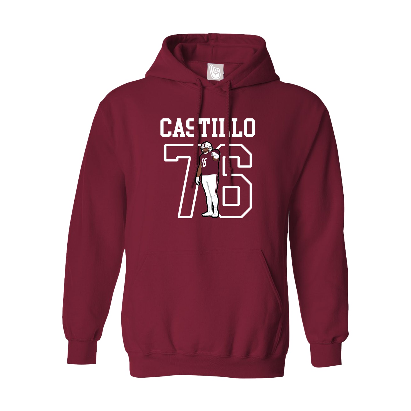 Hoodie — Shirsey in Cardinal