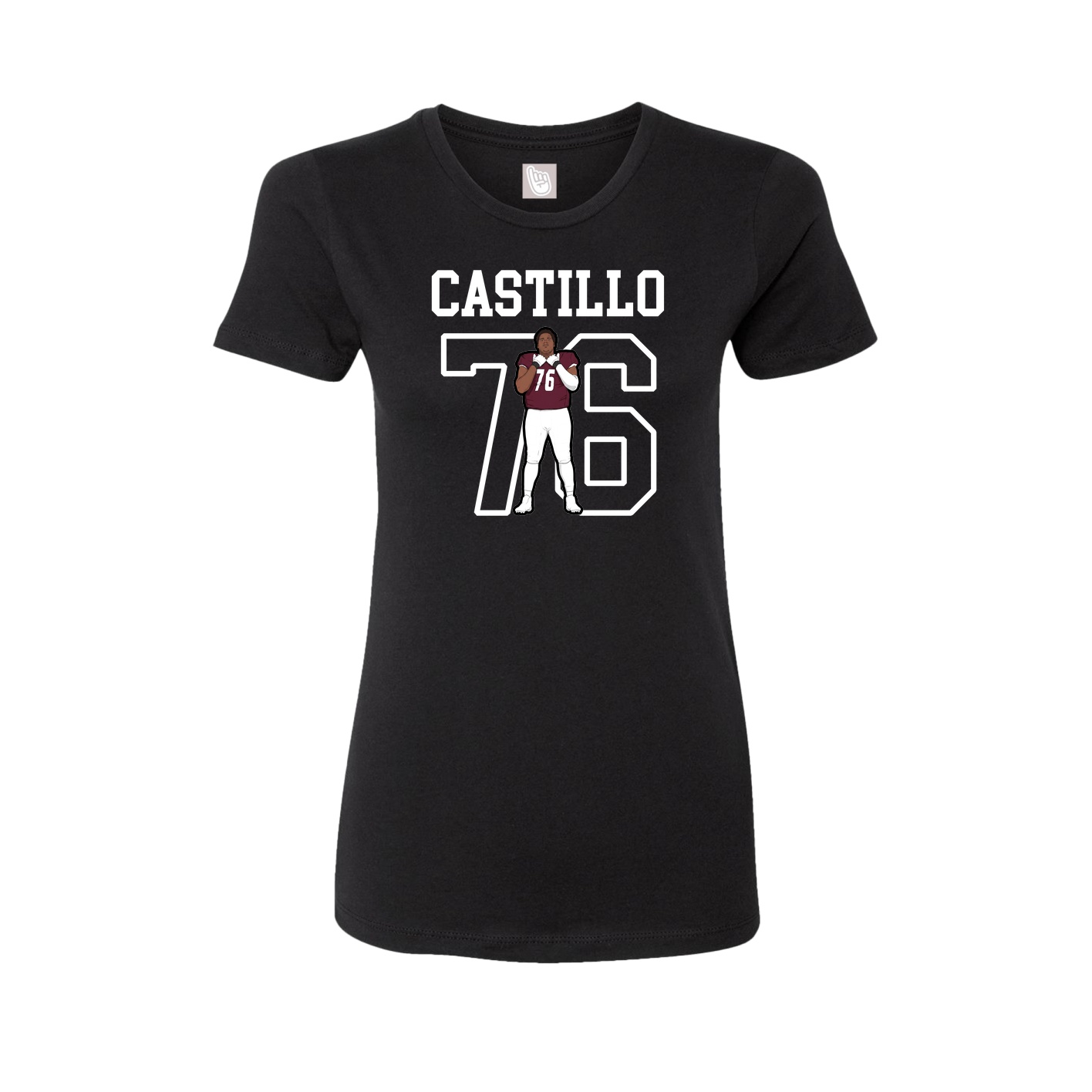 Fitted Women's Tee — Shirsey in Black