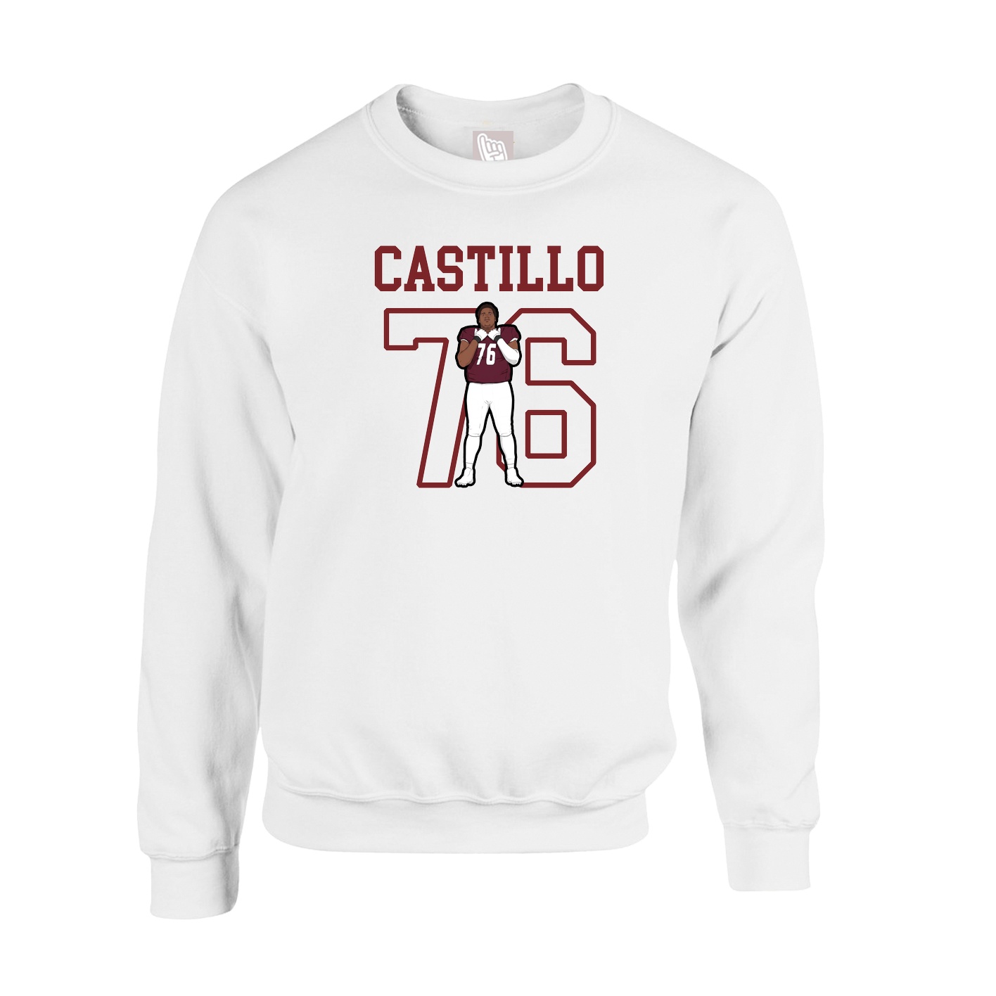 Fleece Crew — Shirsey in White