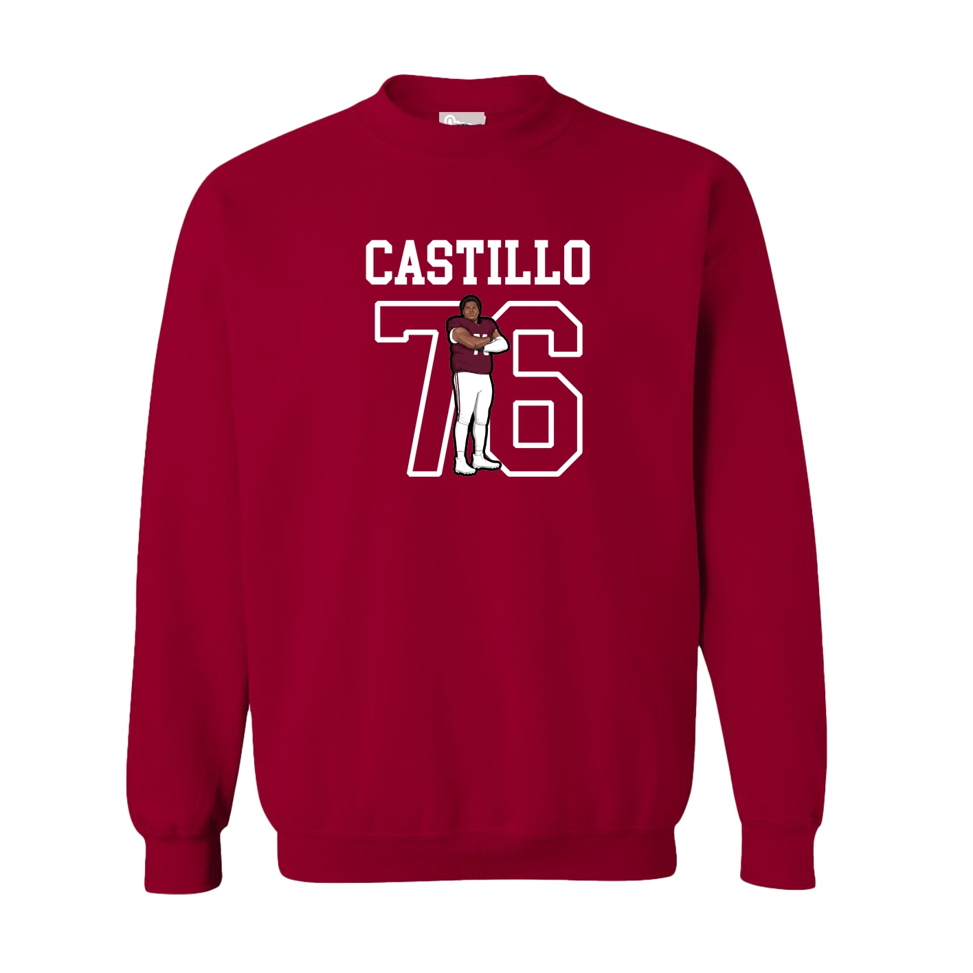 Fleece Crew — Shirsey in Cardinal