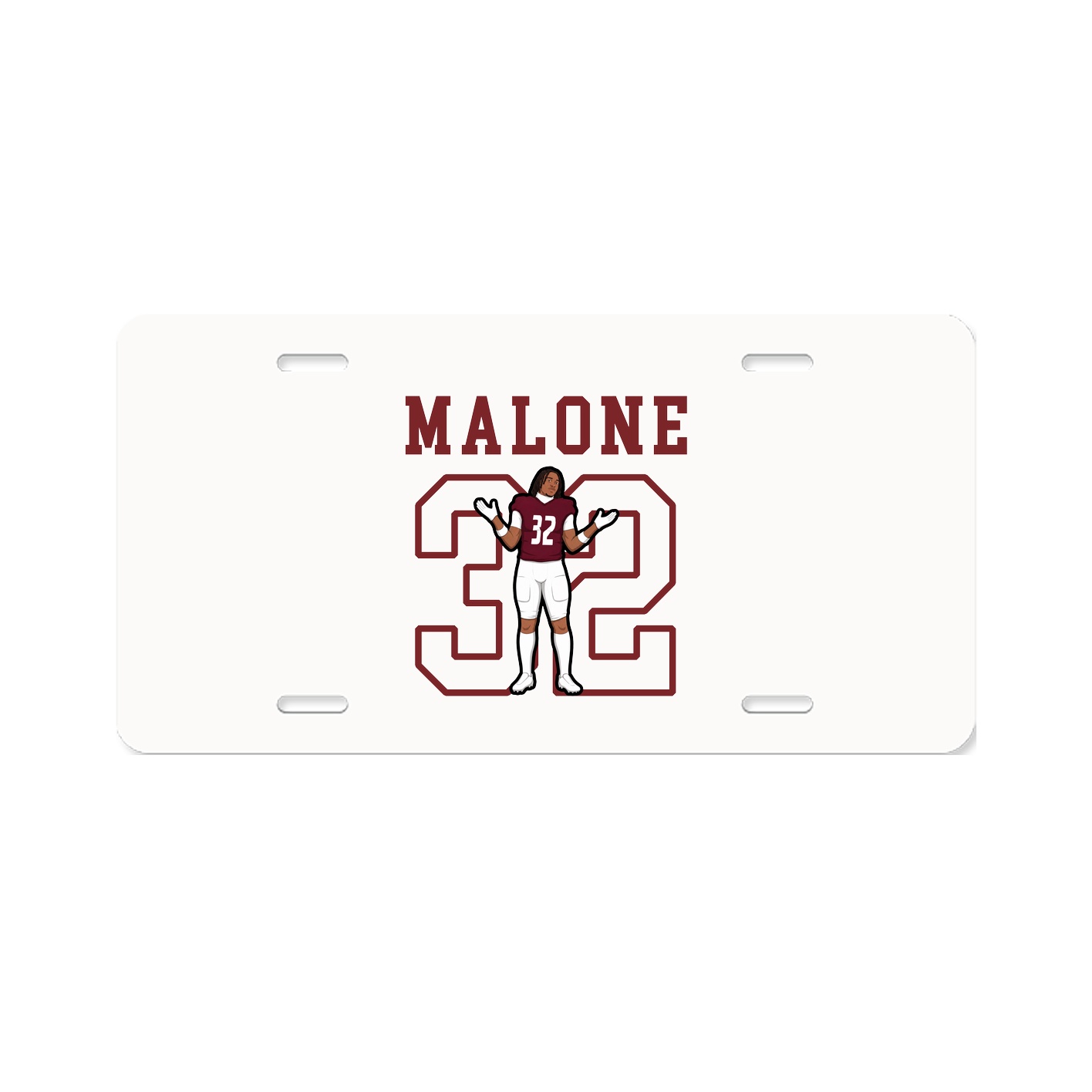 License Plate — Shirsey in Classic