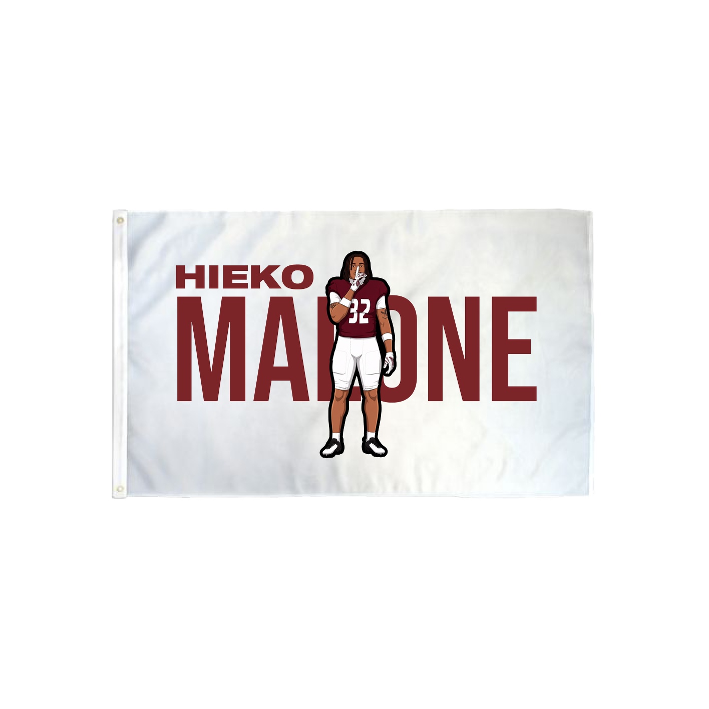 3x5 Flag — Player Name in Classic