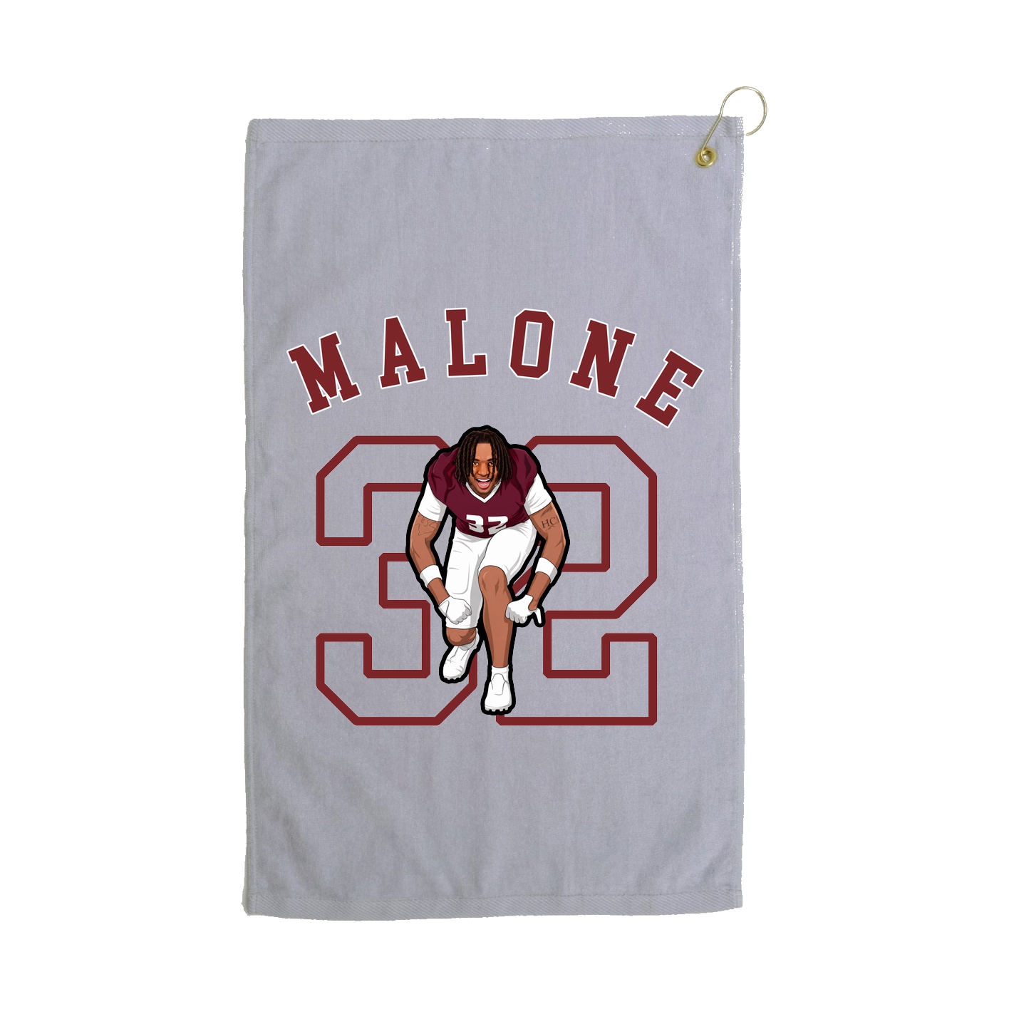Golf Towel — Shirsey Arch in Grey