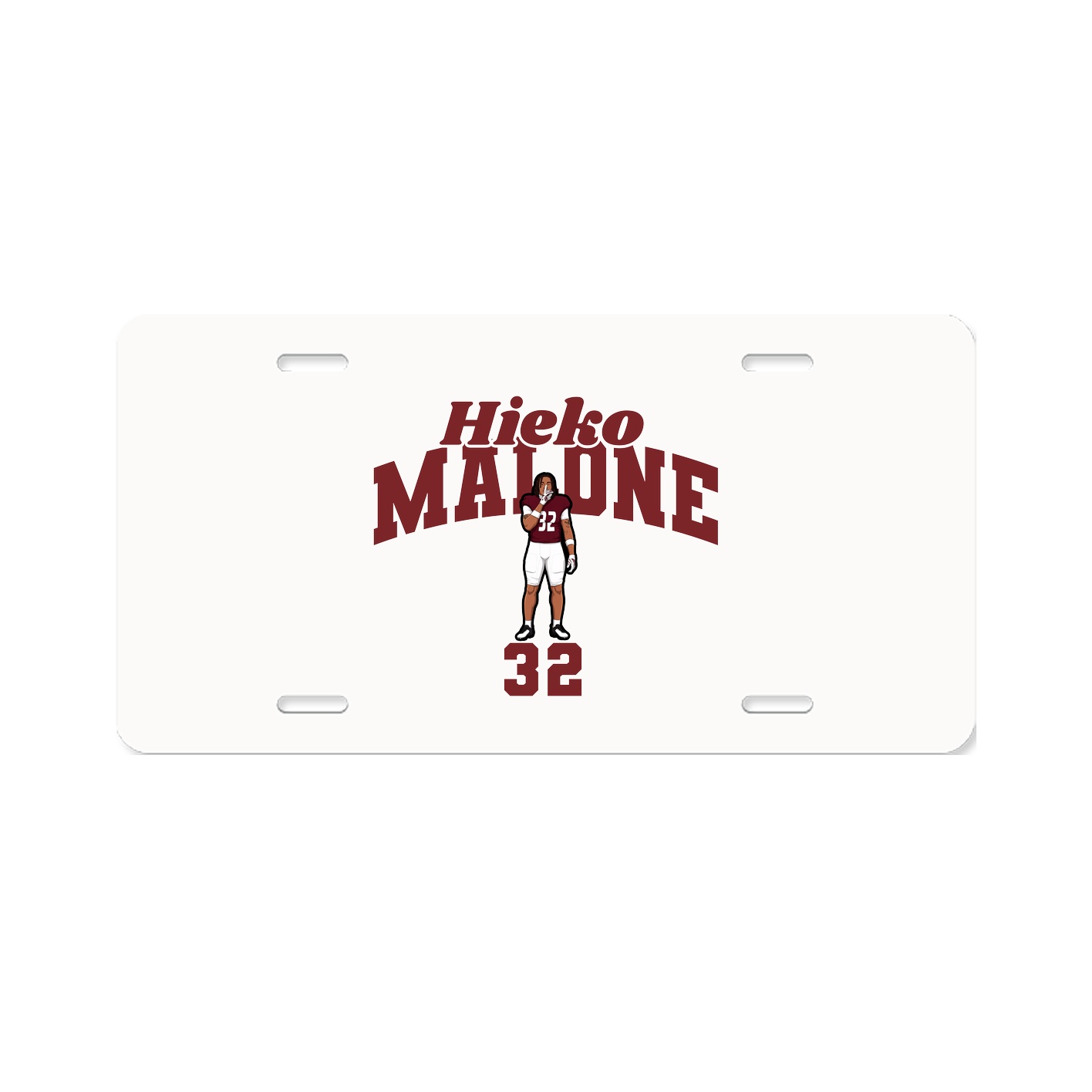 License Plate — Signature Arch in Classic