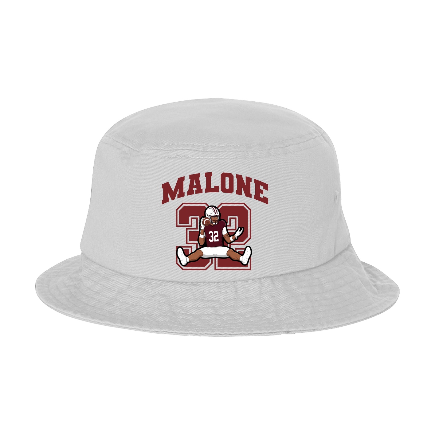 Bucket Cap — Number in White