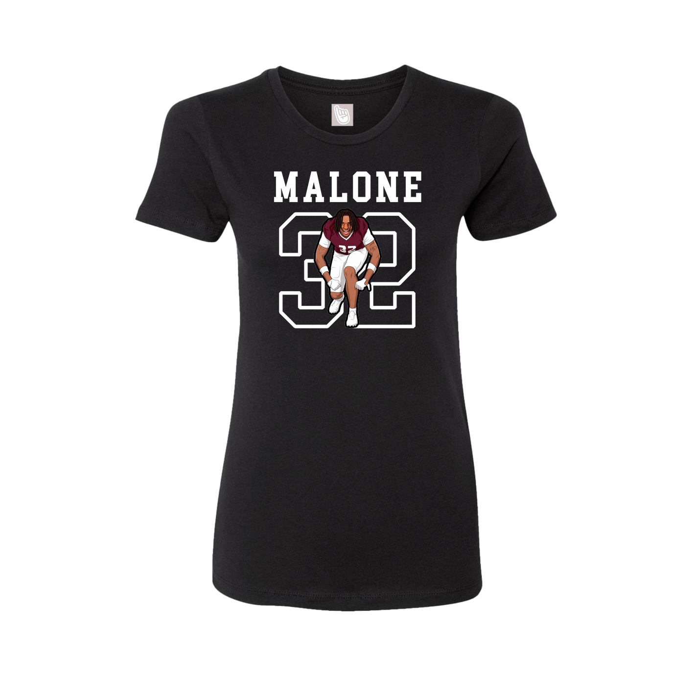 Fitted Women's Tee — Shirsey in Black