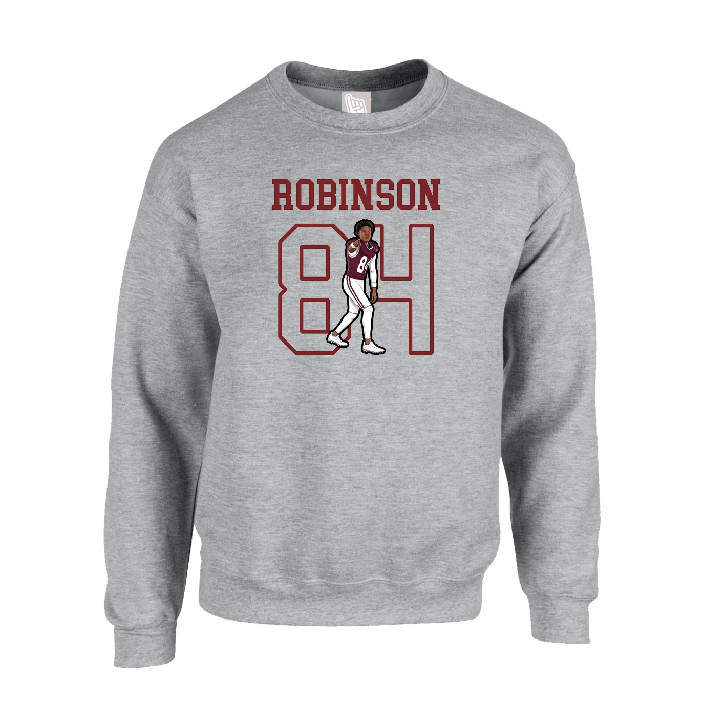 Fleece Crew — Shirsey in Grey