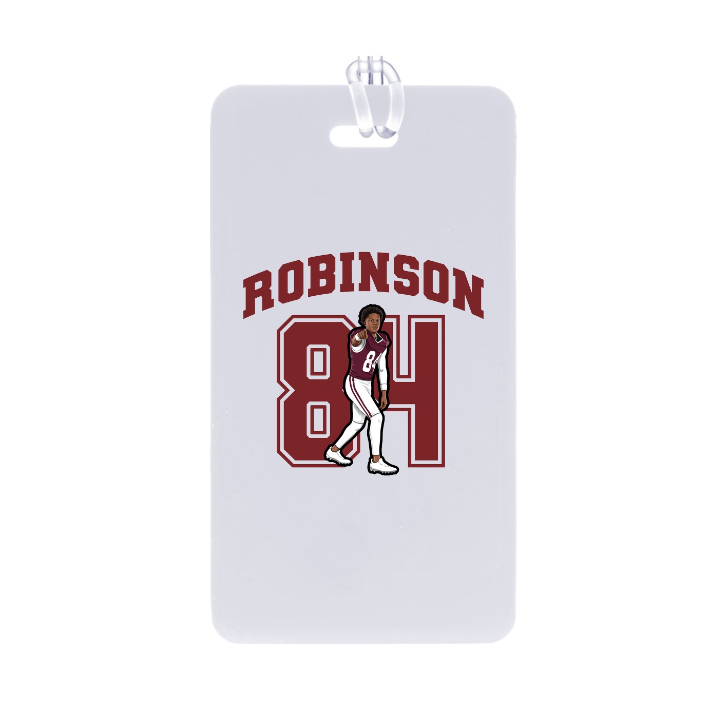 Bag Tag — Number in Classic