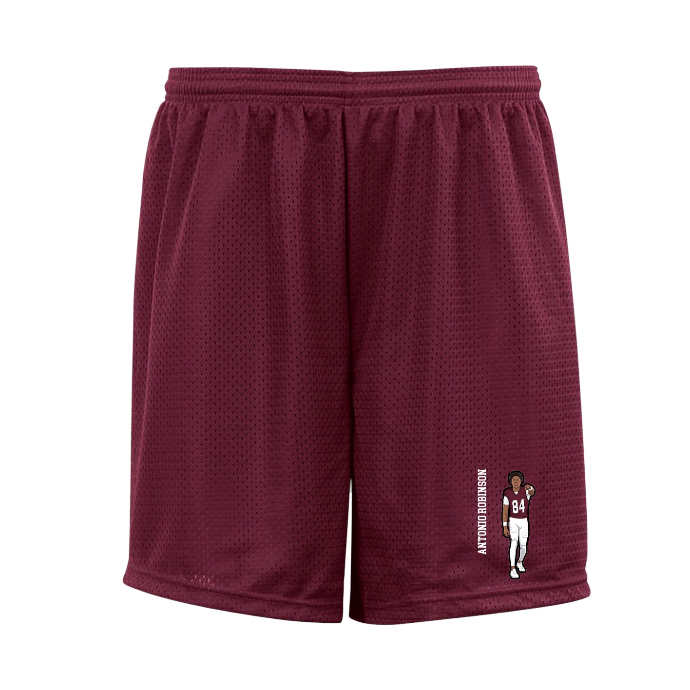 Shorts — Name Vertical in Cardinal