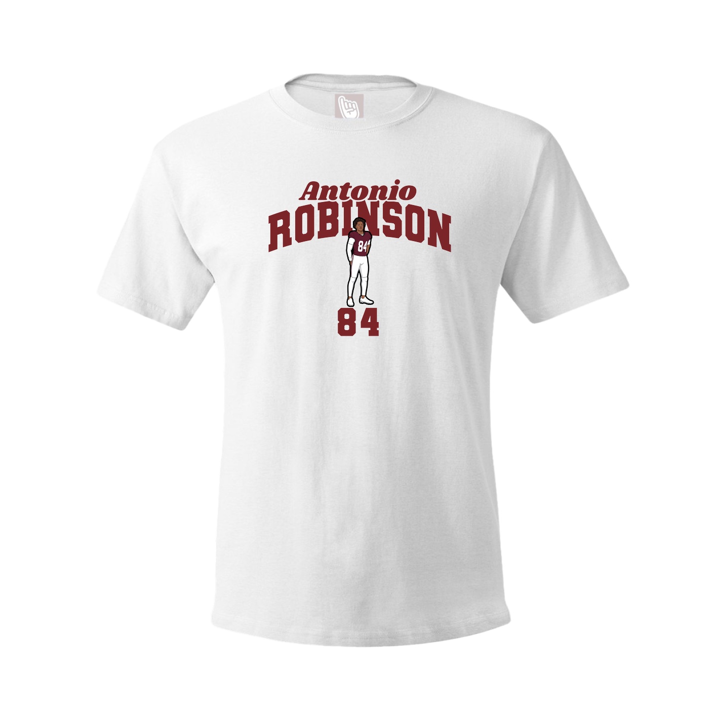 Youth Tee — Signature Arch in White