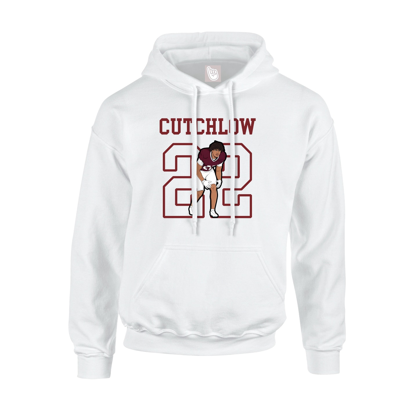 Youth Hoodie — Shirsey in White