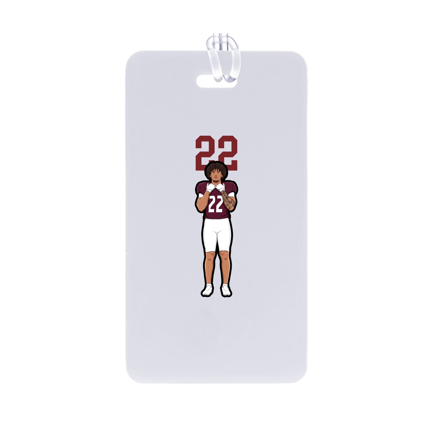 Bag Tag — Number Top in Classic