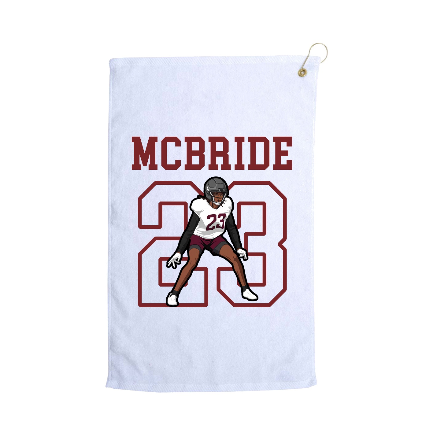 Golf Towel — Shirsey in White