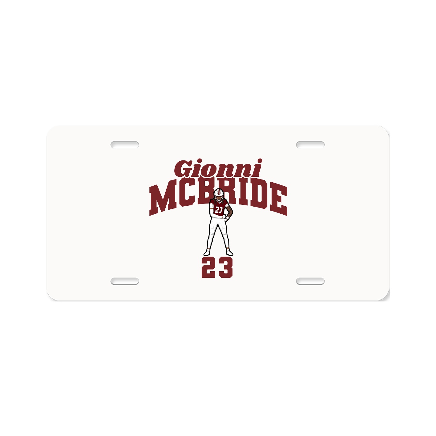 License Plate — Signature Arch in Classic