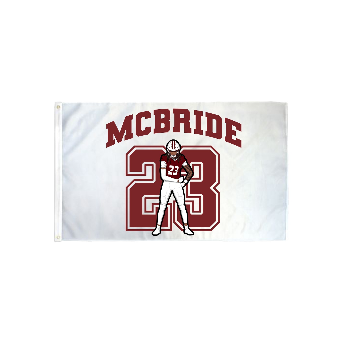 3x5 Flag — Number in Classic