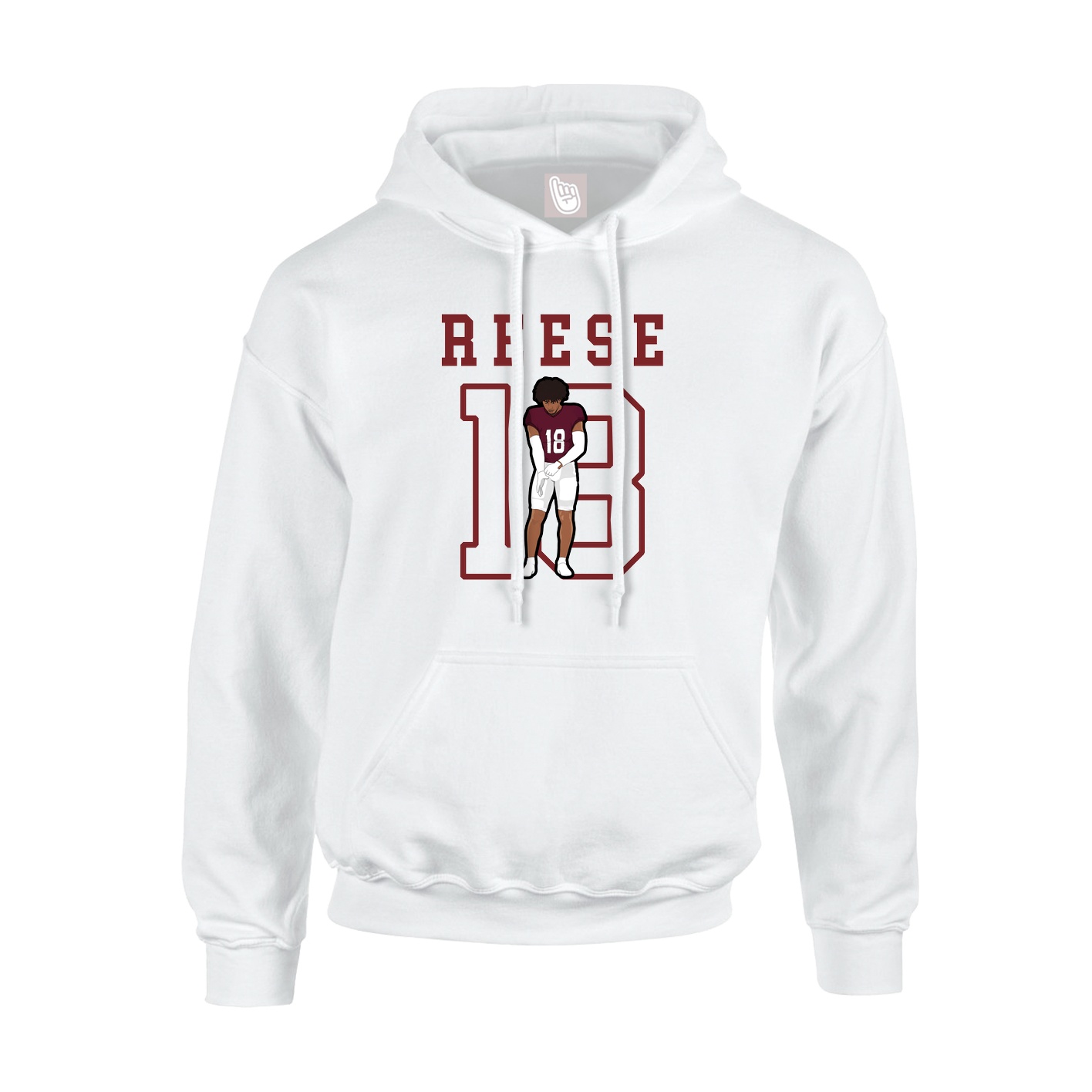 Youth Hoodie — Shirsey in White