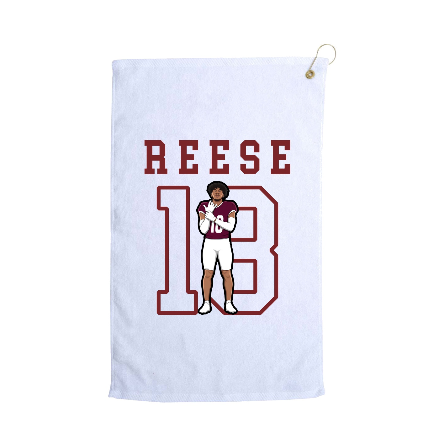 Golf Towel — Shirsey in White