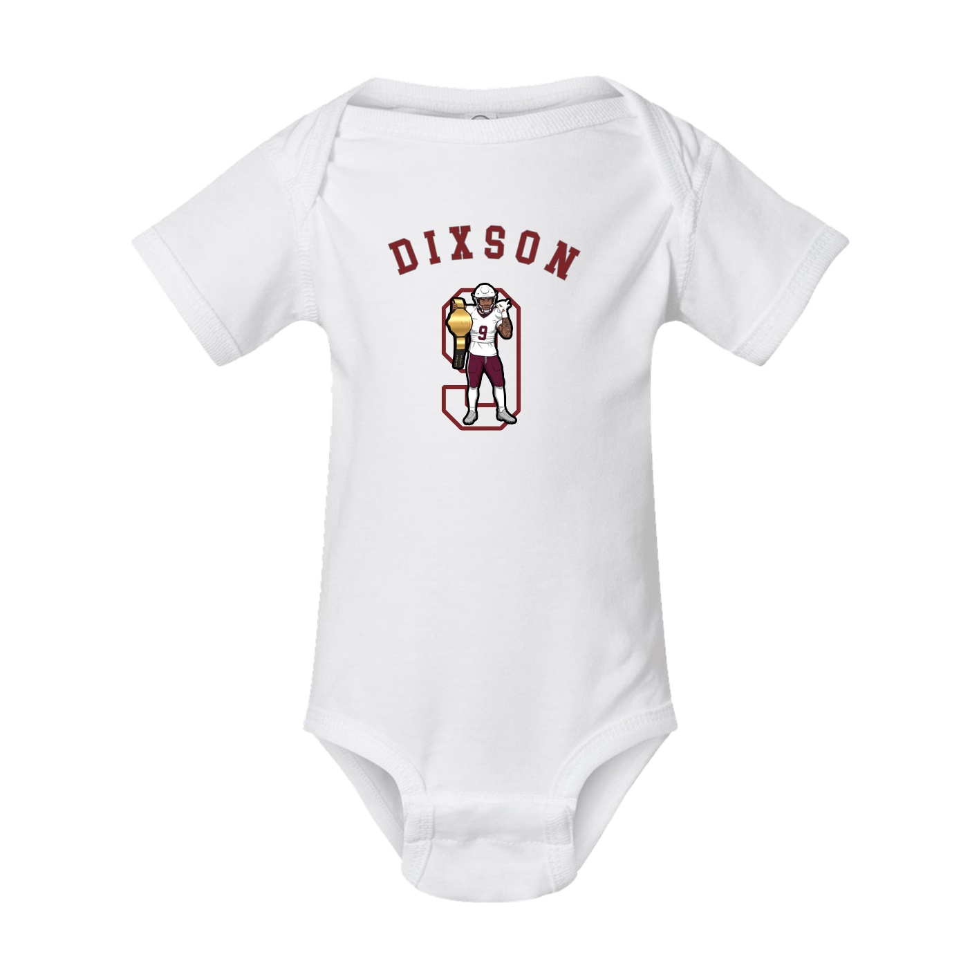 Baby Onesie — Shirsey Arch in White