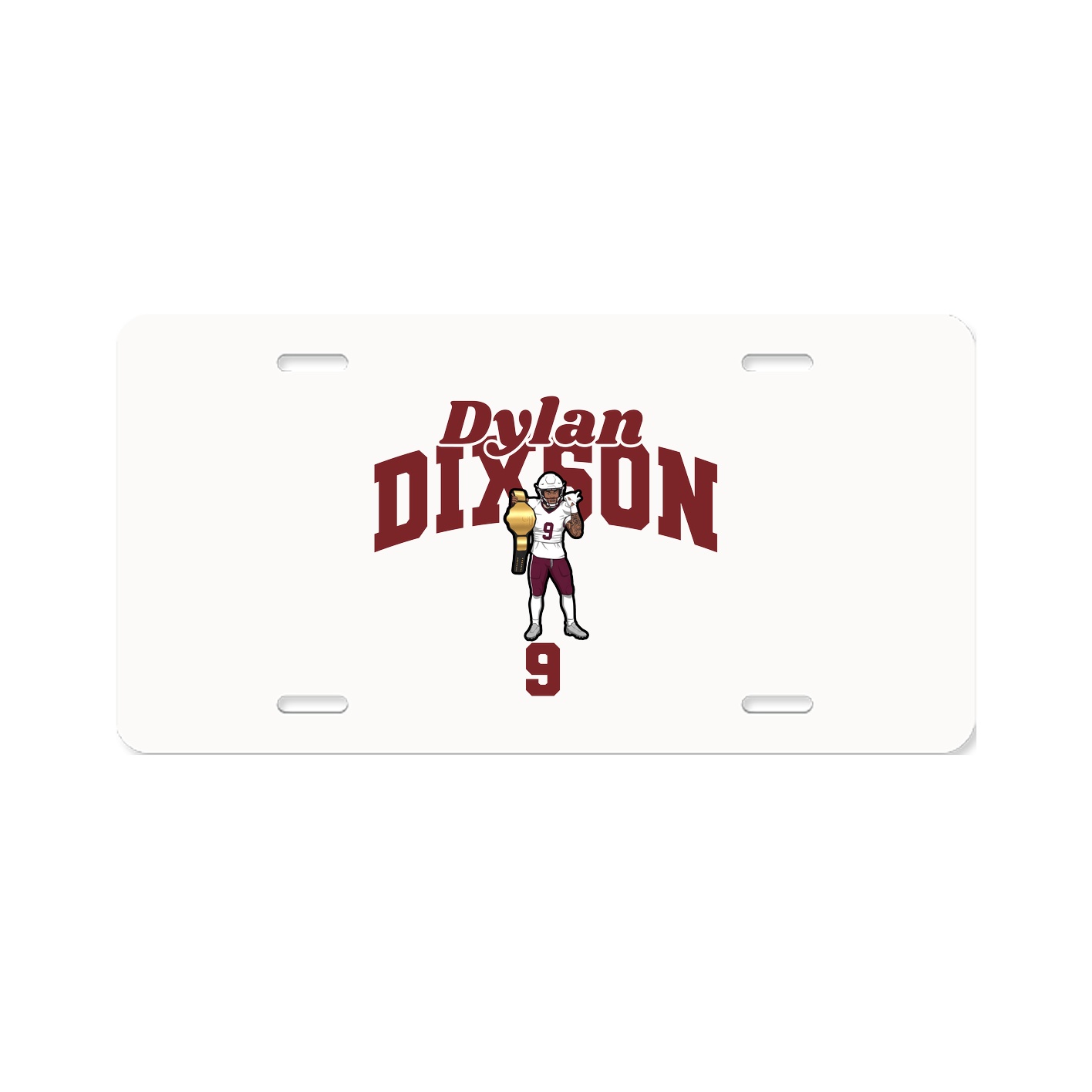 License Plate — Signature Arch in Classic