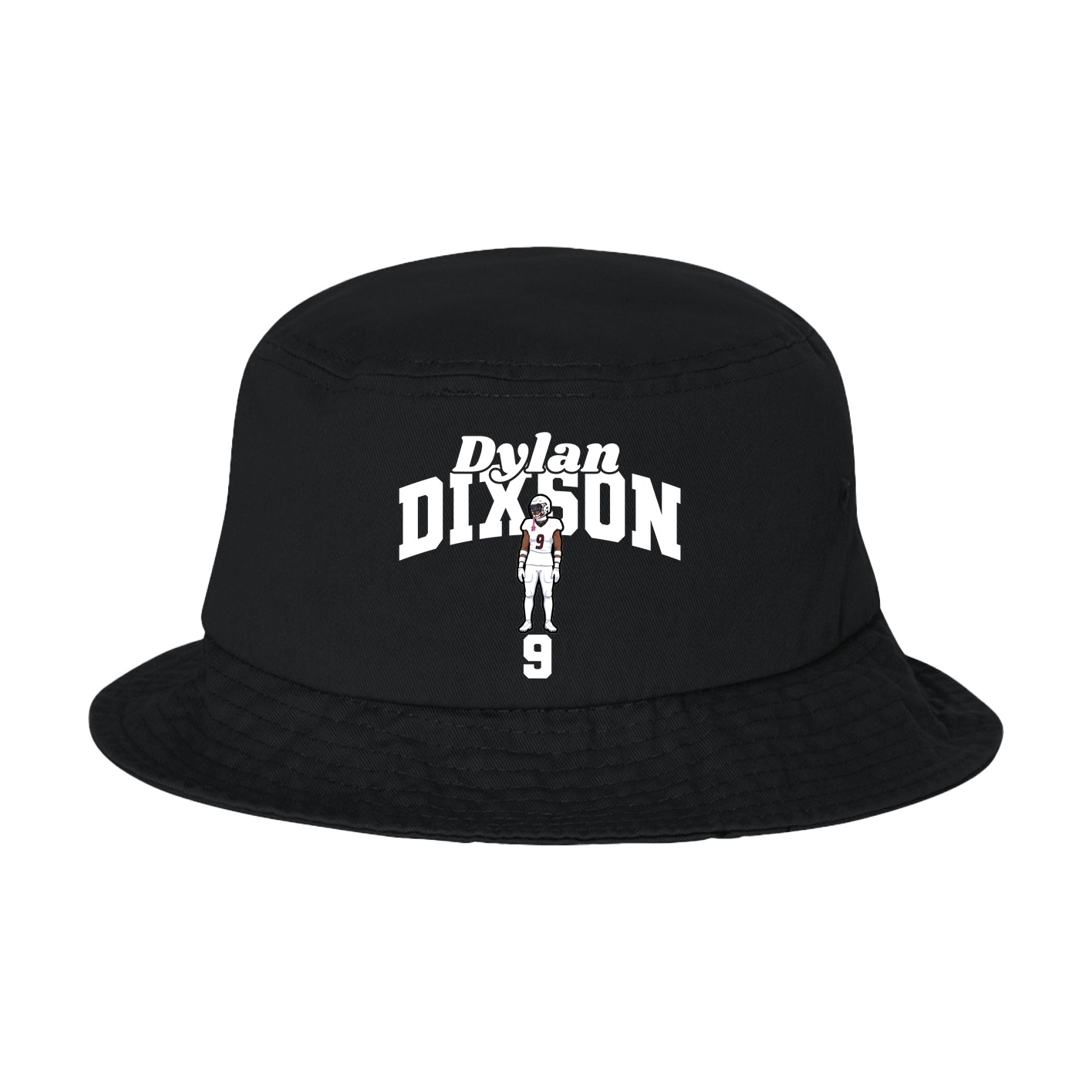 Bucket Cap — Signature Arch in Black