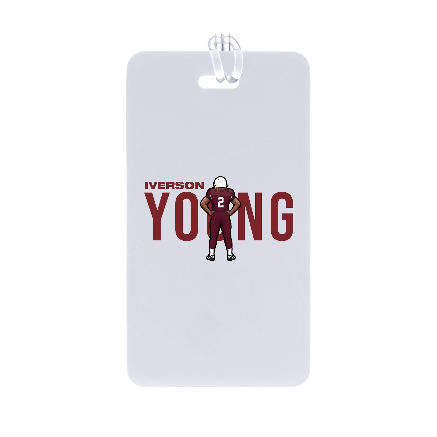 Bag Tag — Player Name in Classic