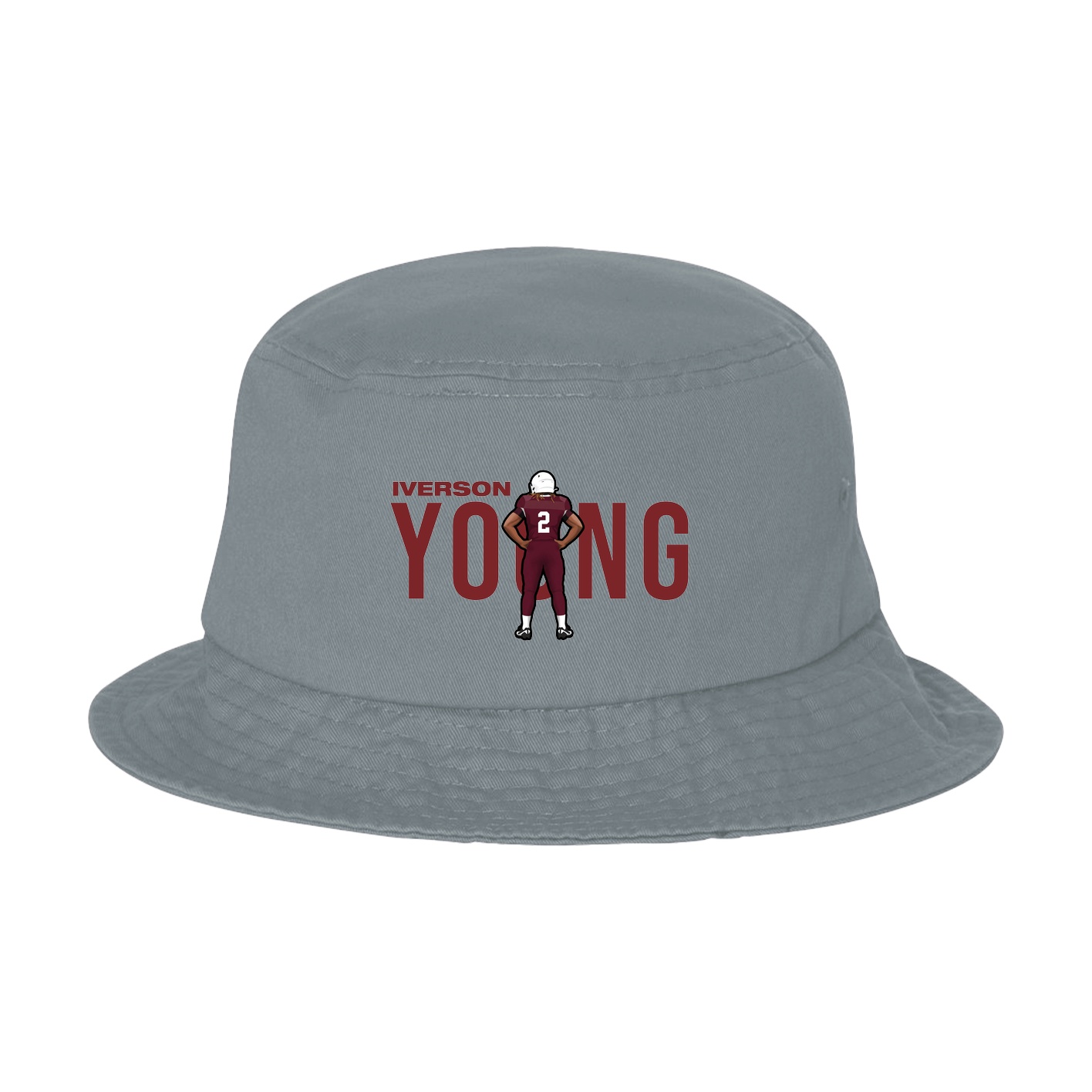 Bucket Cap — Player Name in Grey