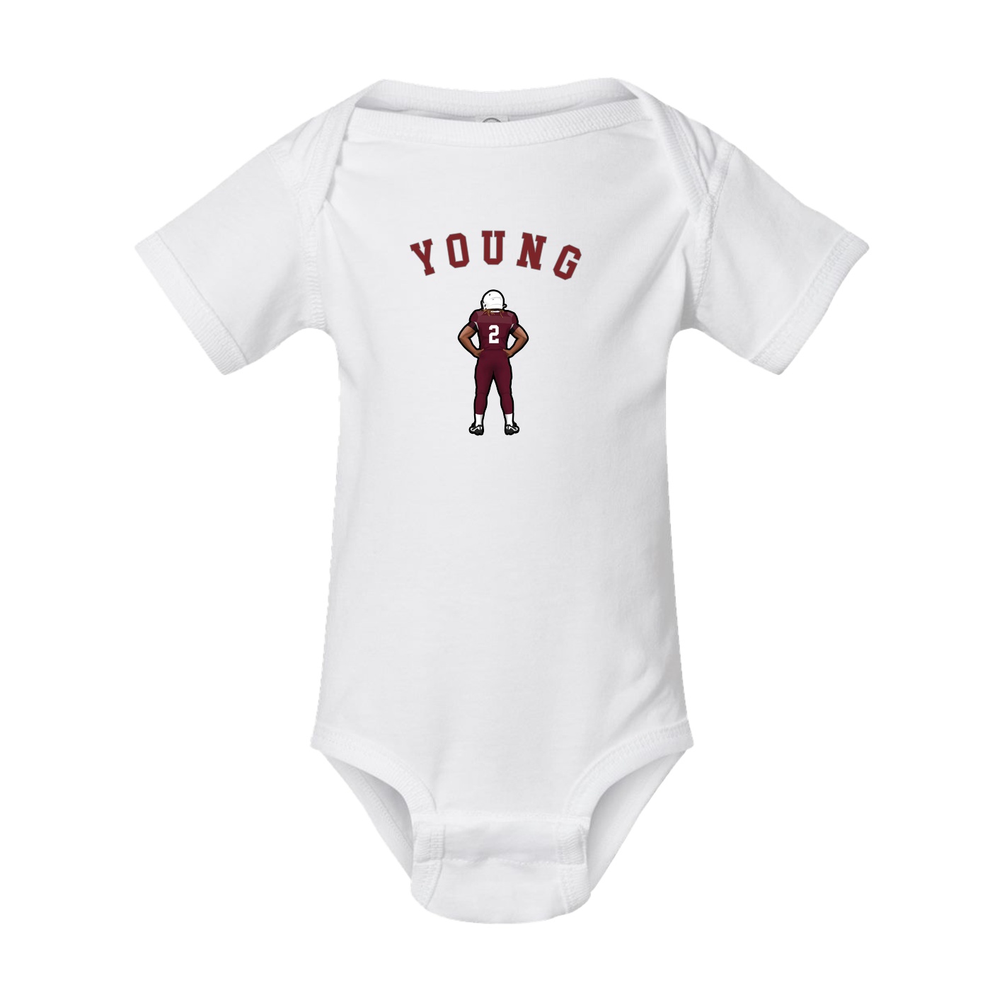 Baby Onesie — Shirsey Arch in White