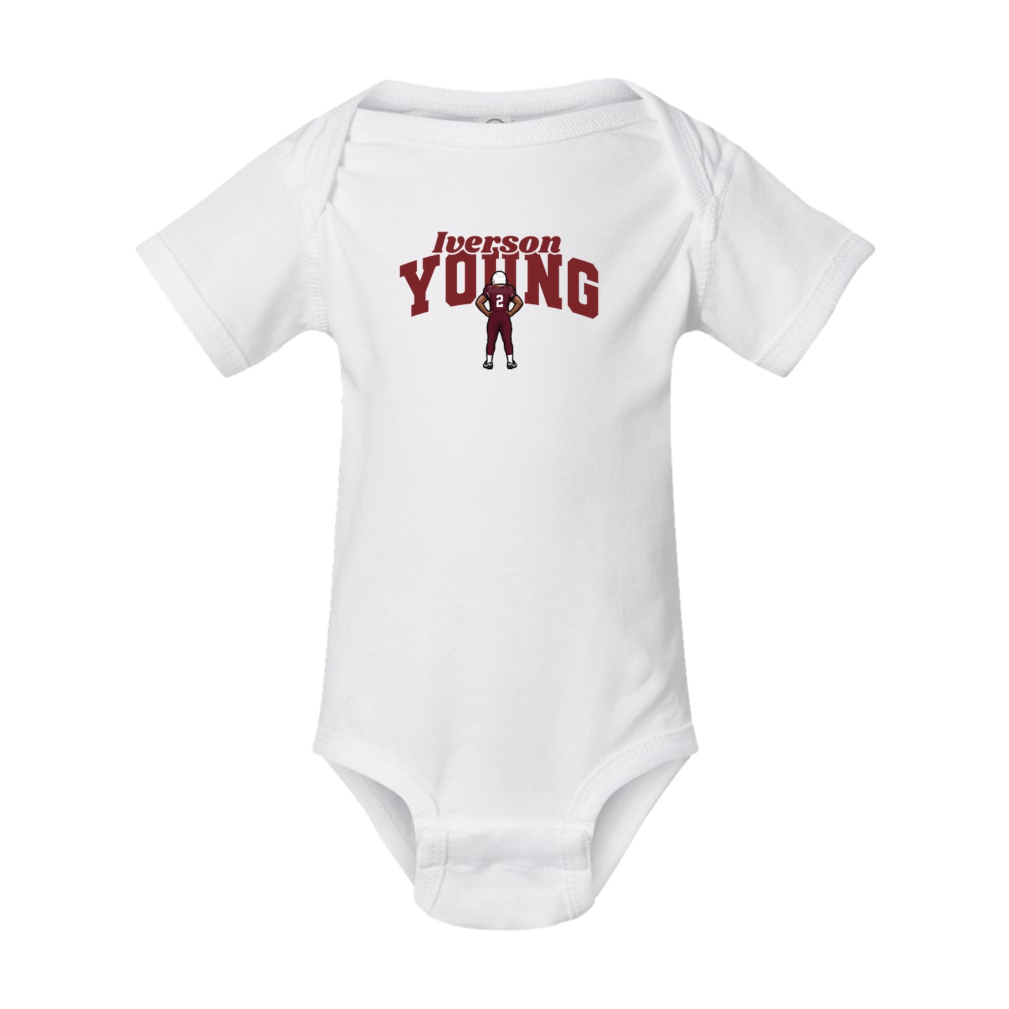 Baby Onesie — Signature Arch in White