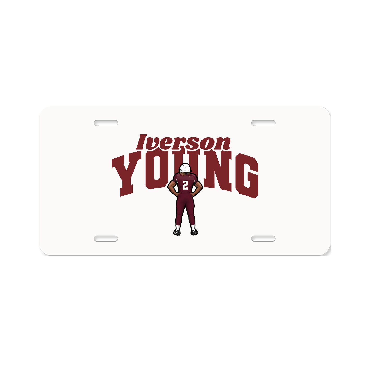 License Plate — Signature Arch in Classic