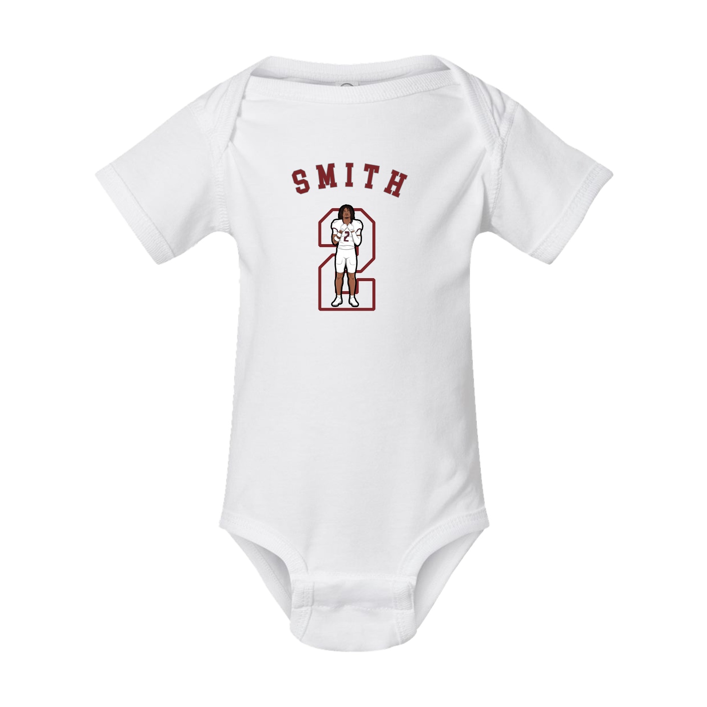 Baby Onesie — Shirsey Arch in White