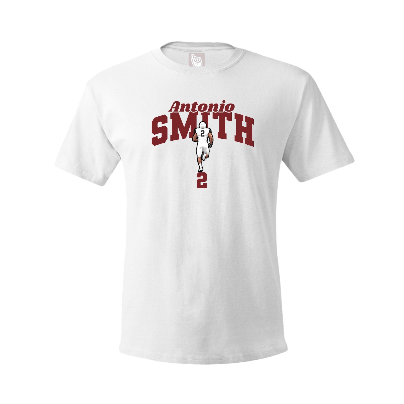 Youth Tee — Signature Arch in White