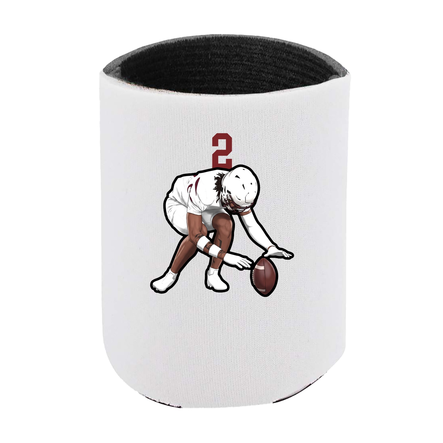 Can Holder — Number Top in White