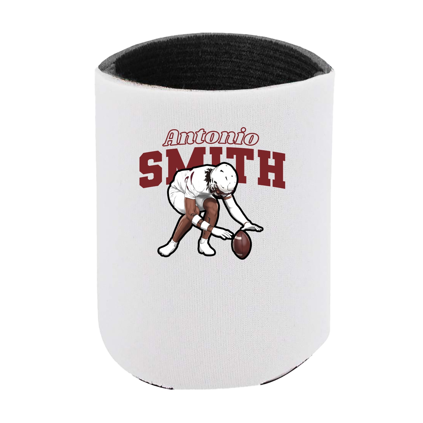 Can Holder — Name Arch in White