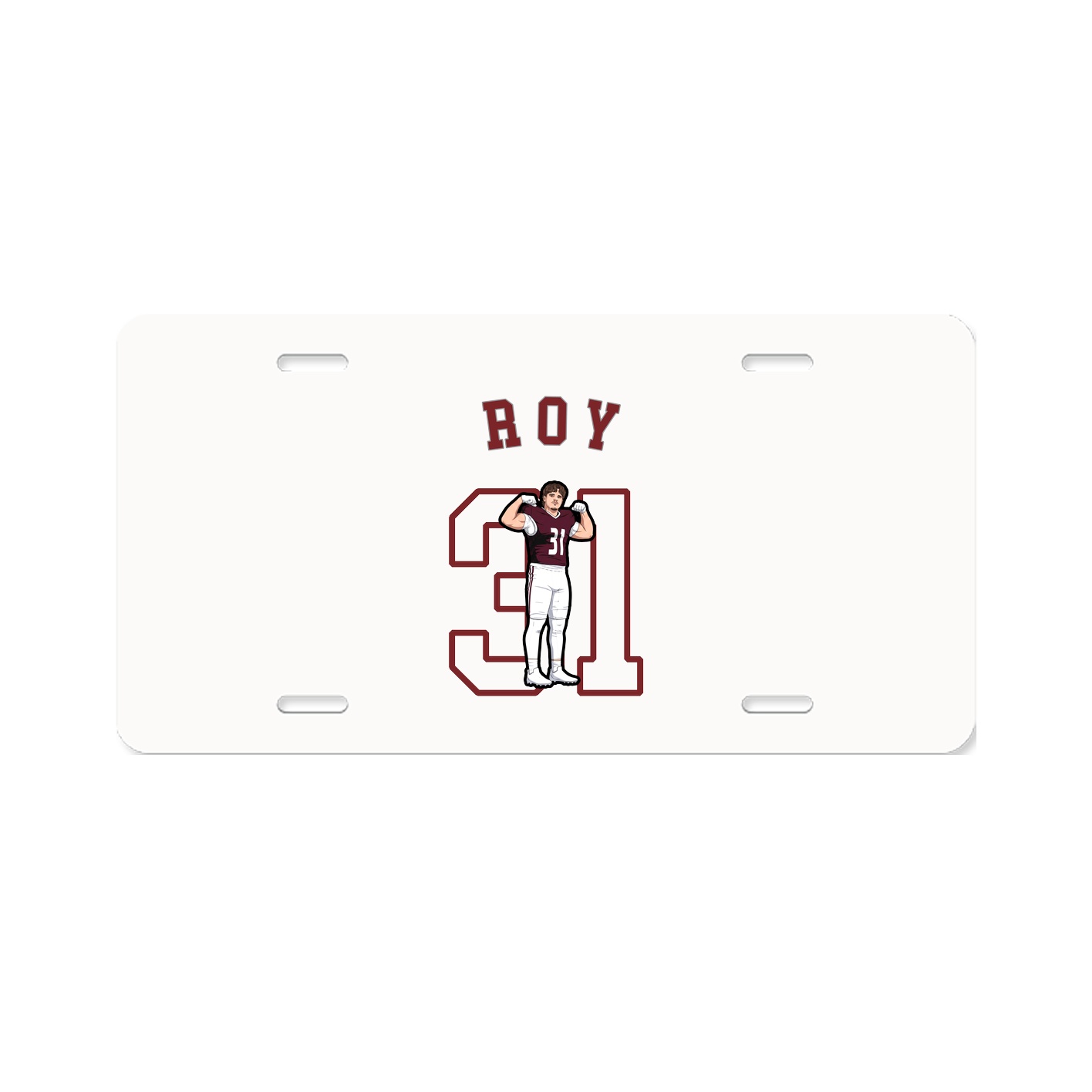 License Plate — Shirsey Arch in Classic
