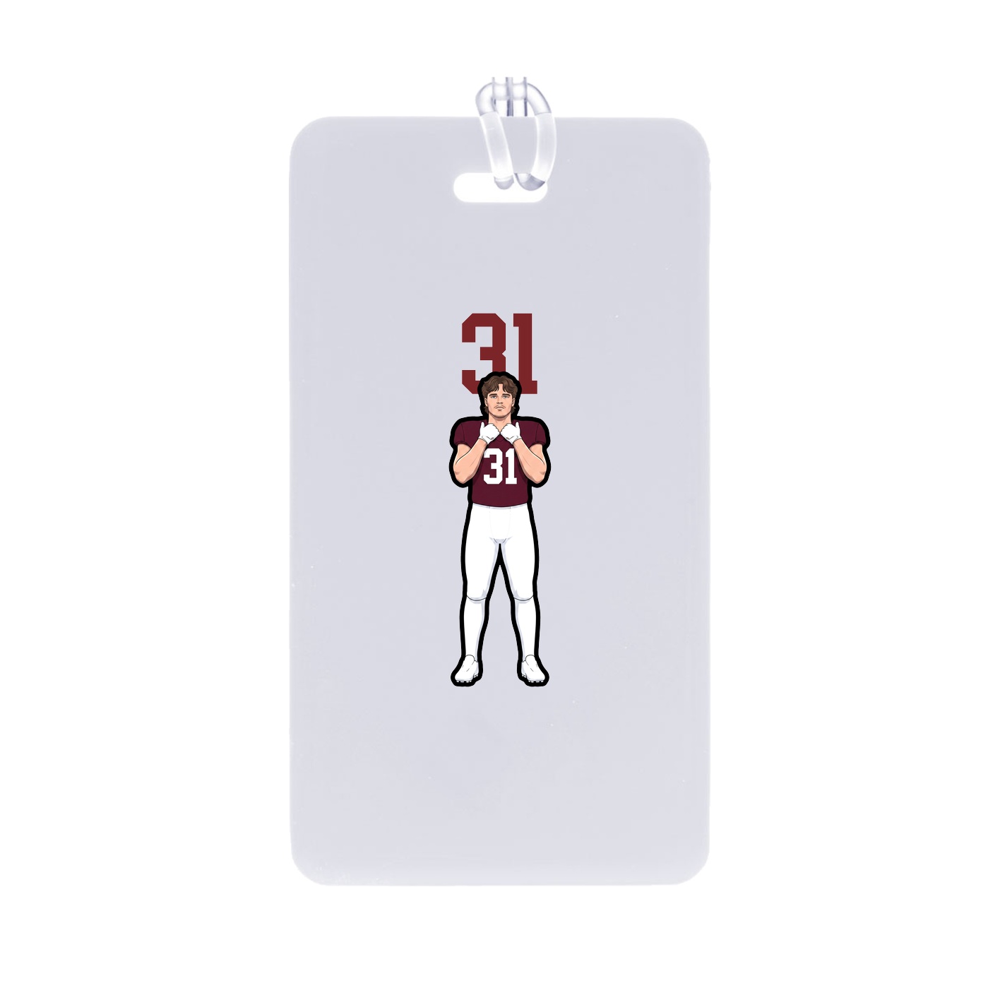 Bag Tag — Number Top in Classic