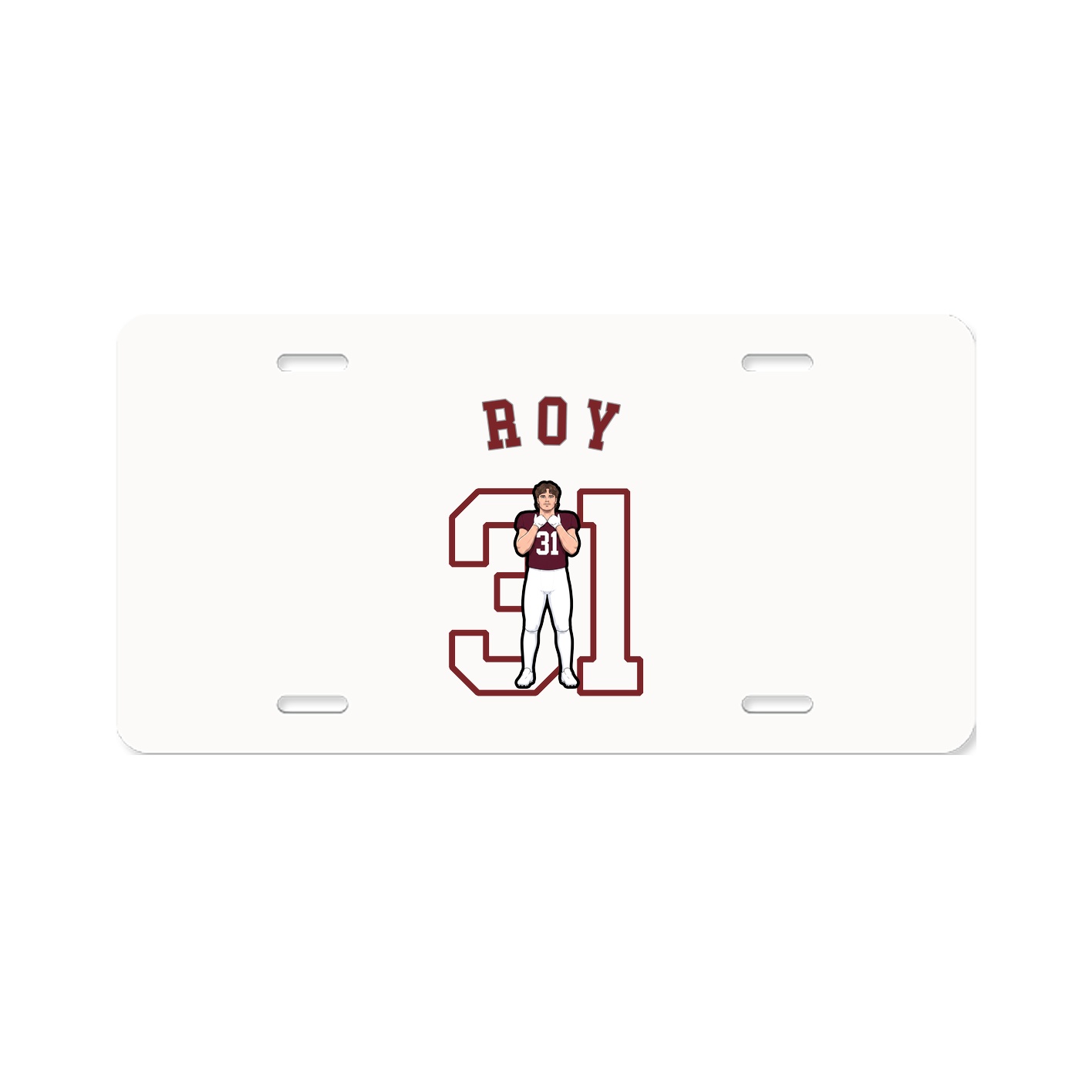 License Plate — Shirsey Arch in Classic