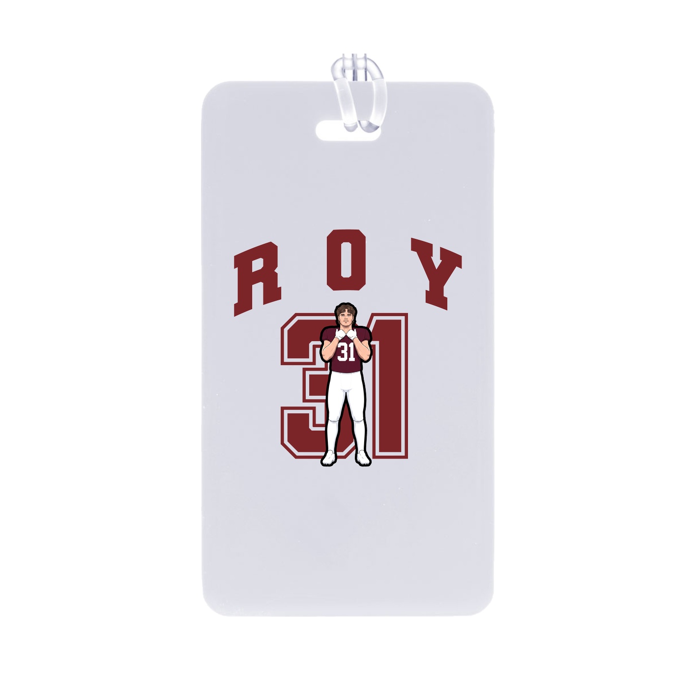 Bag Tag — Number in Classic