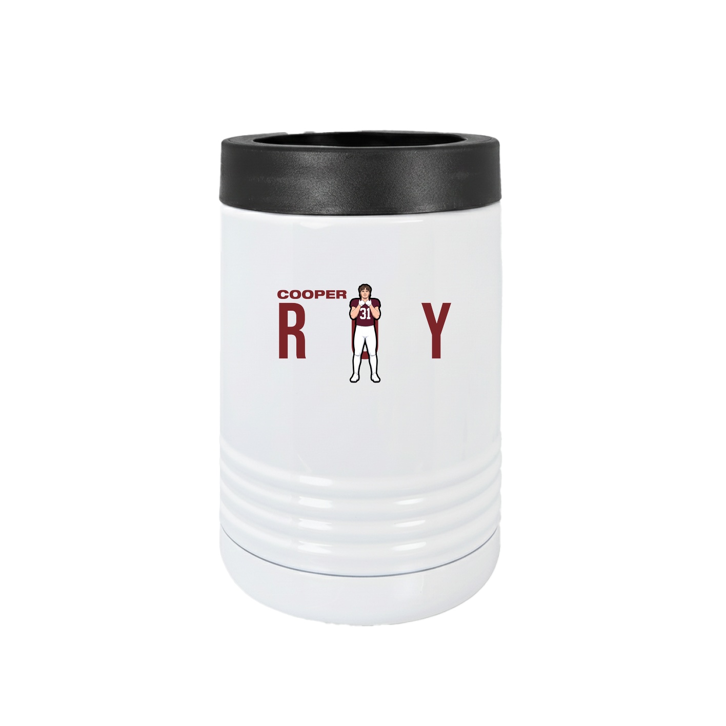 Beverage Holder — Player Name in White