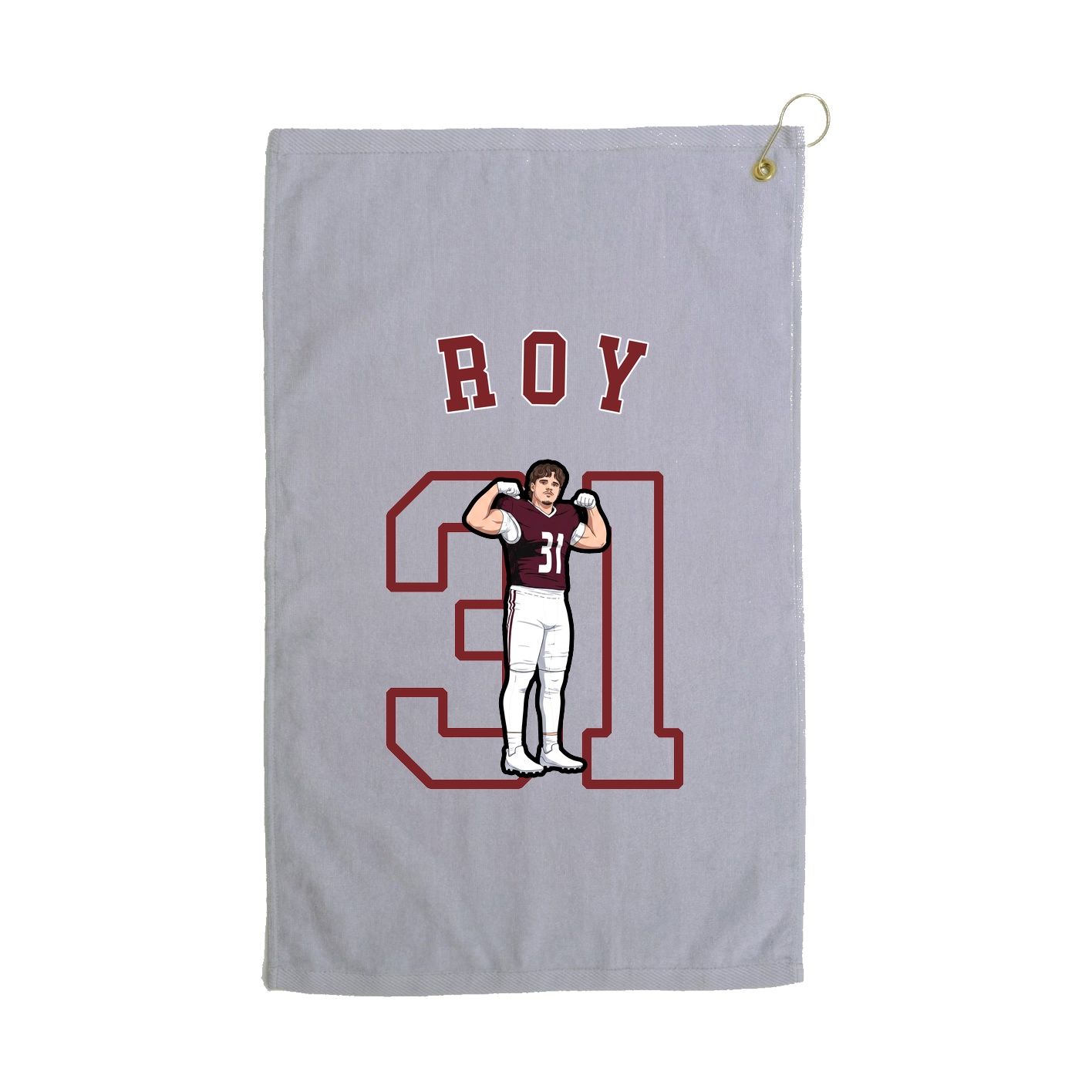 Golf Towel — Shirsey Arch in Grey