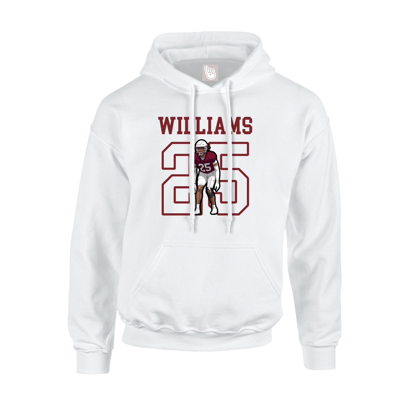 Youth Hoodie — Shirsey in White